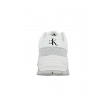 CALVIN KLEIN JEANS VIBRAM RUNNER LOW MIX NBS LUM ΠΑΠΟΥΤΣΙ ΑΝΔΡΙΚΟ WHITE