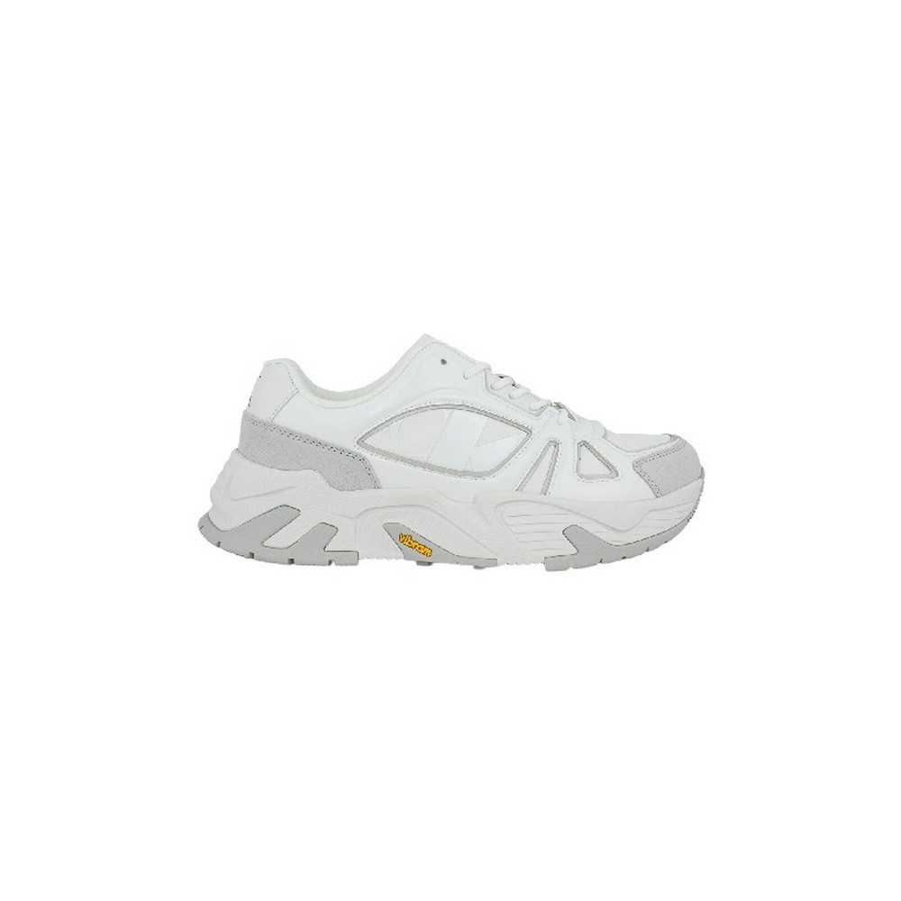 CALVIN KLEIN JEANS VIBRAM RUNNER LOW MIX NBS LUM ΠΑΠΟΥΤΣΙ ΑΝΔΡΙΚΟ WHITE