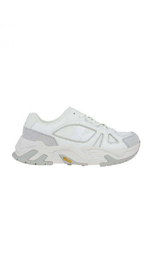 CALVIN KLEIN JEANS VIBRAM RUNNER LOW MIX NBS LUM ΠΑΠΟΥΤΣΙ ΑΝΔΡΙΚΟ WHITE