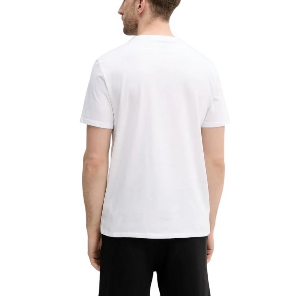 CALVIN KLEIN JEANS HERO MONOLOGO TEE T-SHIRT ΜΠΛΟΥΖΑ ΑΝΔΡΙΚΗ BRIGHT WHITE