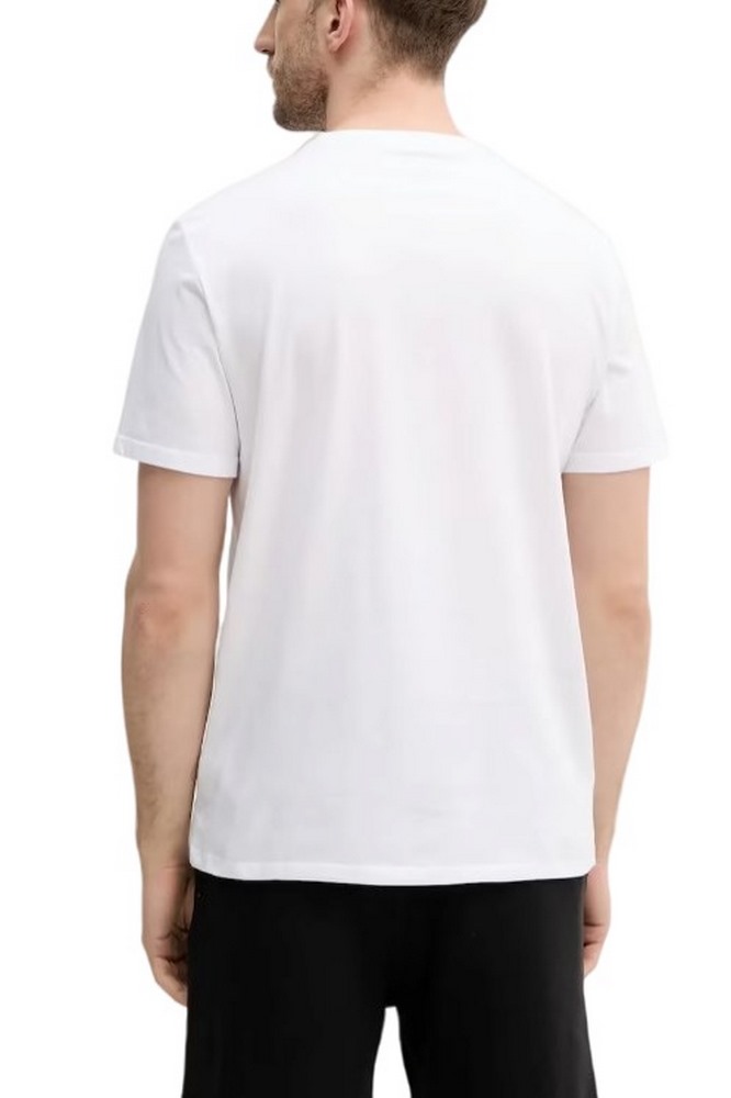 CALVIN KLEIN JEANS HERO MONOLOGO TEE T-SHIRT ΜΠΛΟΥΖΑ ΑΝΔΡΙΚΗ BRIGHT WHITE