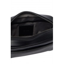 CALVIN KLEIN EMBLEM HW POUCH W/ HANDLE ΤΣΑΝΤΑ ΑΝΔΡΙΚΗ BLACK