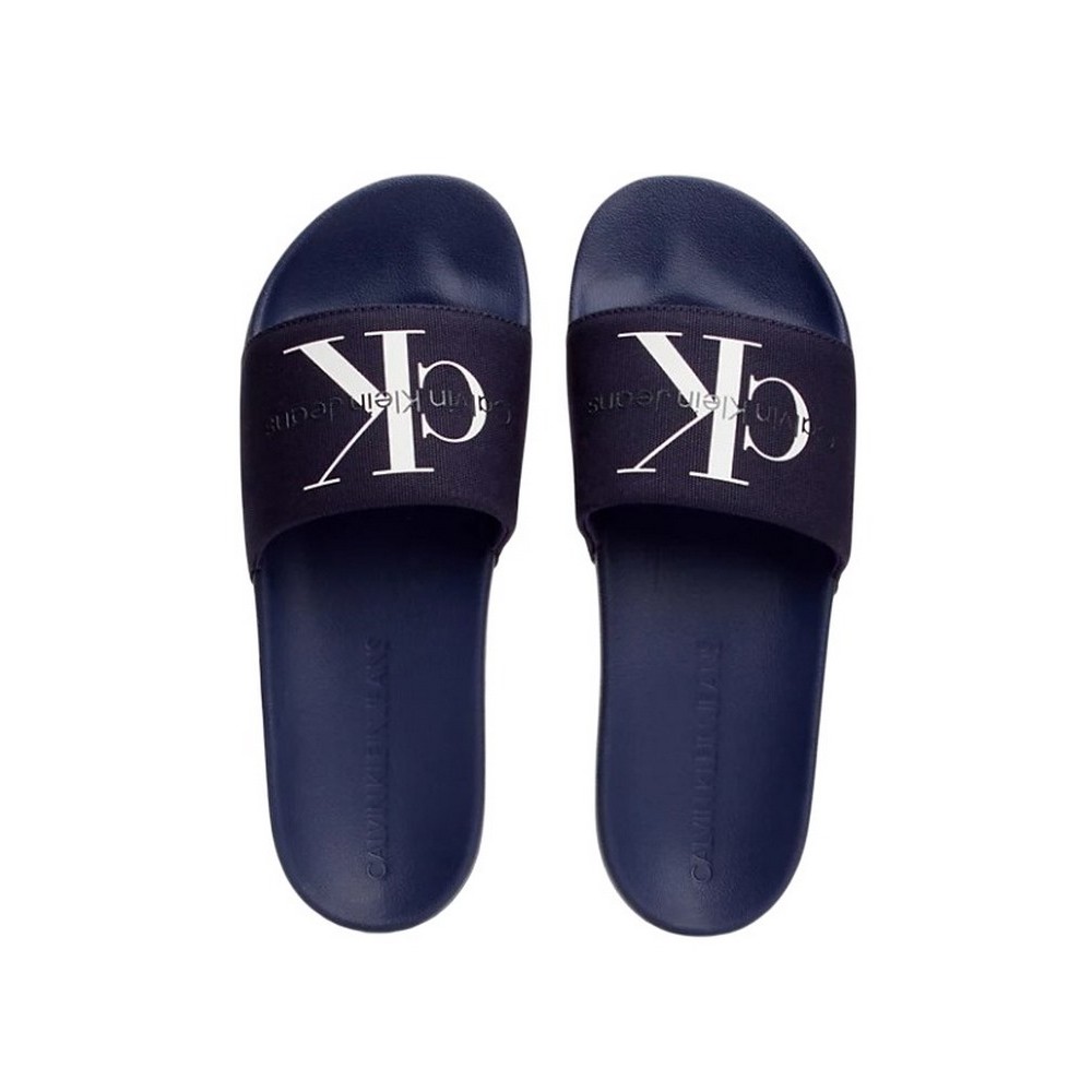 CALVIN KLEIN JEANS SLIDE MONOGRAM ΠΑΝΤΟΦΛΑ ΑΝΔΡΙΚΗ NAVY