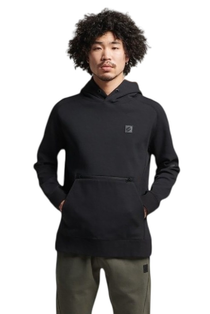 ΜΠΛΟΥΖΑ ΦΟΥΤΕΡ SDCD CODE TECH HOOD ΑΝΔΡΙΚΗ SUPERDRY BLACK