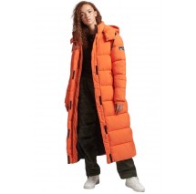 ΜΠΟΥΦΑΝ D3 TOUCHLINE PADDED ΓΥΝΑΙΚΕΙΟ SUPERDRY ORANGE