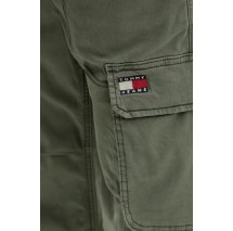 TOMMY JEANS OTIS H-BONE CARGO JOGGER ΠΑΝΤΕΛΟΝΙ ΑΝΔΡΙΚΟ GREEN