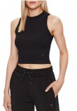 GUESS EDIE TANK ΤΟΠ ΓΥΝΑΙΚΕΙΟ BLACK