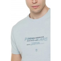 PEPE JEANS LONDON CINTHOM T-SHIRT ΜΠΛΟΥΖΑ ΑΝΔΡΙΚΗ CIEL