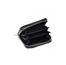 CALVIN KLEIN EMOSSED AOP MEDIUM ZIP AROUND ΠΟΡΤΟΦΟΛΙ ΓΥΝΑΙΚΕΙΟ BLACK