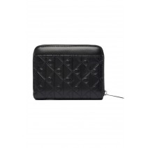 CALVIN KLEIN EMOSSED AOP MEDIUM ZIP AROUND ΠΟΡΤΟΦΟΛΙ ΓΥΝΑΙΚΕΙΟ BLACK