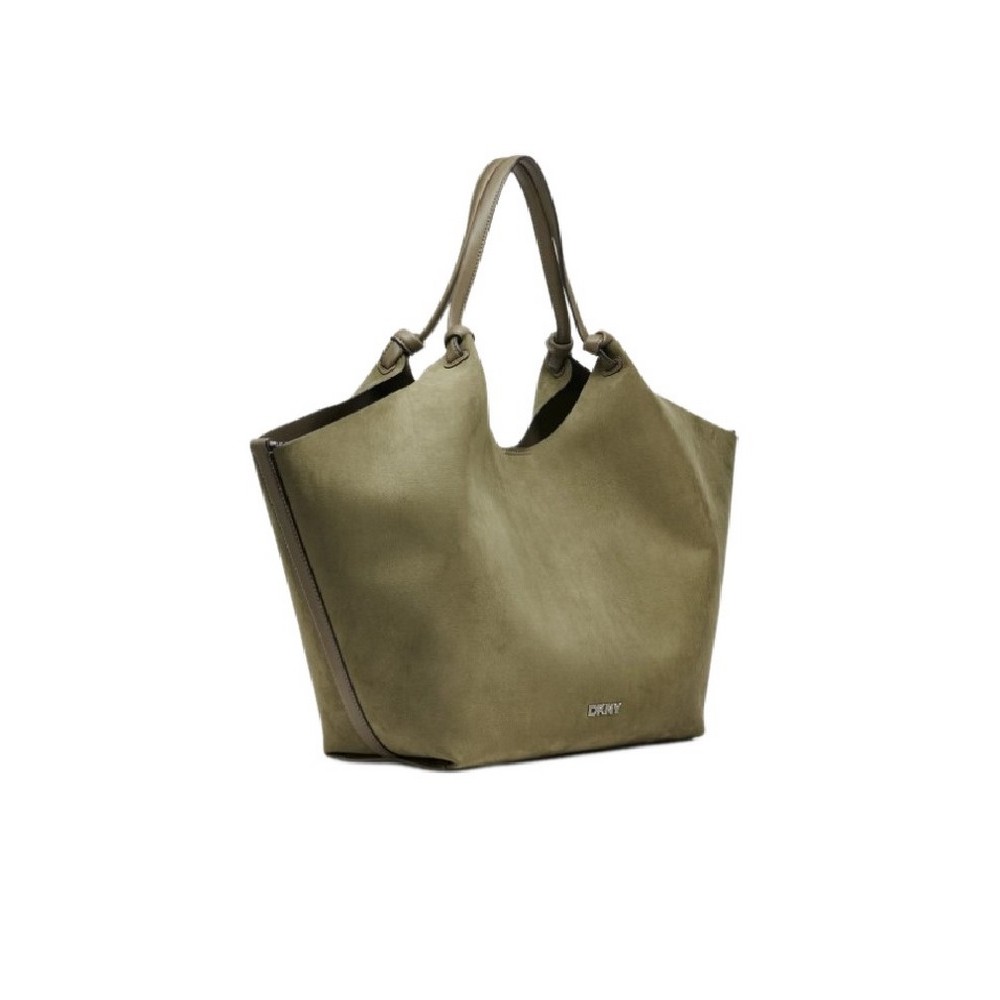 DKNY PAULA TOTE HANDBAG R52BME48 ΤΣΑΝΤΑ ΓΥΝΑΙΚΕΙΑ KHAKI
