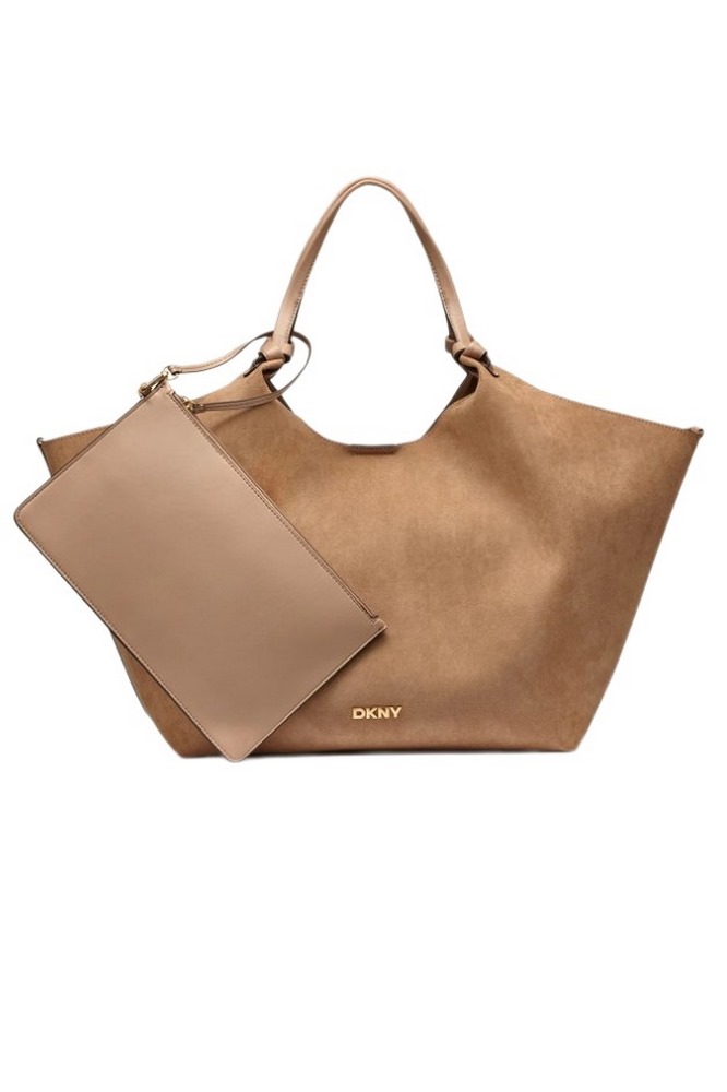 DKNY PAULA TOTE HANDBAG R52BME48 ΤΣΑΝΤΑ ΓΥΝΑΙΚΕΙΑ TAN