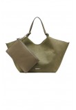 DKNY PAULA TOTE HANDBAG R52BME48 ΤΣΑΝΤΑ ΓΥΝΑΙΚΕΙΑ KHAKI