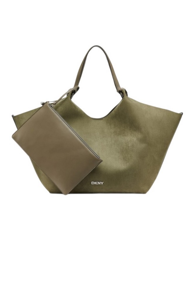 DKNY PAULA TOTE HANDBAG R52BME48 ΤΣΑΝΤΑ ΓΥΝΑΙΚΕΙΑ KHAKI