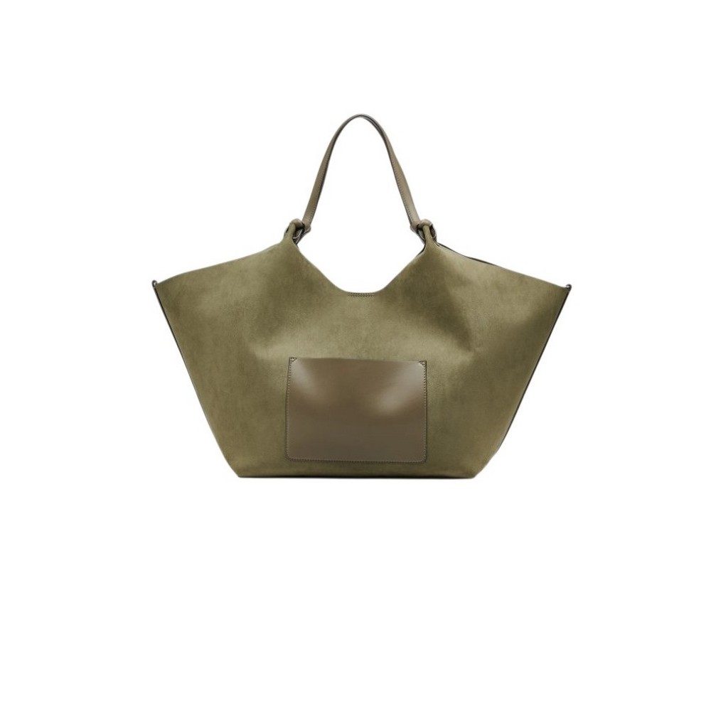 DKNY PAULA TOTE HANDBAG R52BME48 ΤΣΑΝΤΑ ΓΥΝΑΙΚΕΙΑ KHAKI