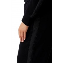 GUESS NEW VICTOIRE SCUBA PANT ΠΑΝΤΕΛΟΝΙ ΓΥΝΑΙΚΕΙΟ BLACK