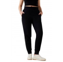 GUESS NEW VICTOIRE SCUBA PANT ΠΑΝΤΕΛΟΝΙ ΓΥΝΑΙΚΕΙΟ BLACK
