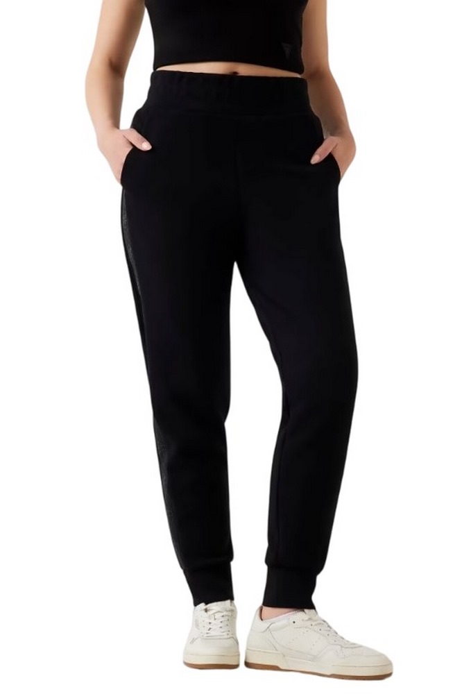 GUESS NEW VICTOIRE SCUBA PANT ΠΑΝΤΕΛΟΝΙ ΓΥΝΑΙΚΕΙΟ BLACK