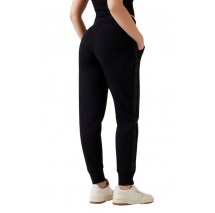 GUESS NEW VICTOIRE SCUBA PANT ΠΑΝΤΕΛΟΝΙ ΓΥΝΑΙΚΕΙΟ BLACK
