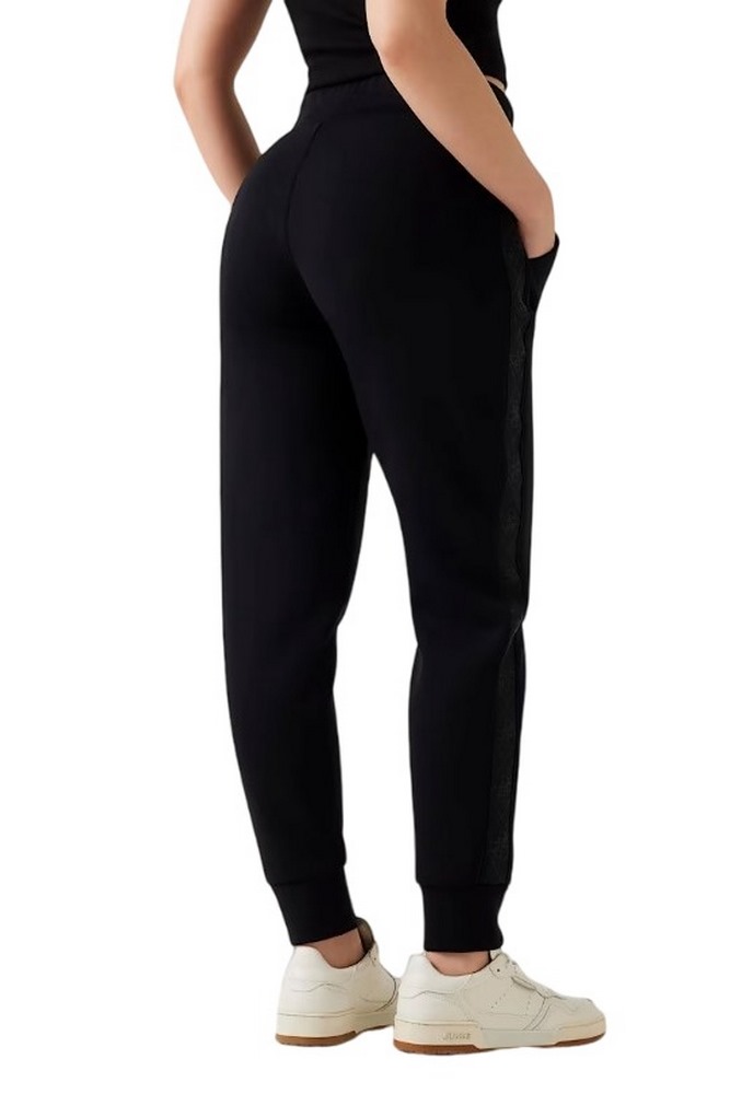 GUESS NEW VICTOIRE SCUBA PANT ΠΑΝΤΕΛΟΝΙ ΓΥΝΑΙΚΕΙΟ BLACK