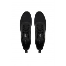 CALVIN KLEIN JEANS EVA RUNNER MIX MESH ΠΑΠΟΥΤΣΙ ΑΝΔΡΙΚΟ BLACK/WHITE
