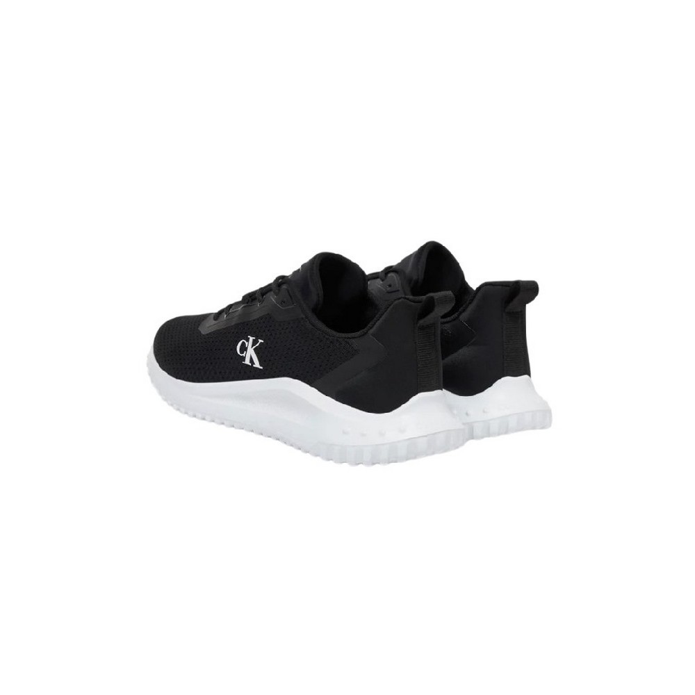 CALVIN KLEIN JEANS EVA RUNNER MIX MESH ΠΑΠΟΥΤΣΙ ΑΝΔΡΙΚΟ BLACK/WHITE