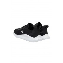 CALVIN KLEIN JEANS EVA RUNNER MIX MESH ΠΑΠΟΥΤΣΙ ΑΝΔΡΙΚΟ BLACK/WHITE