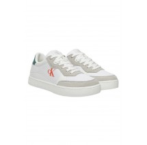 CALVIN KLEIN JEANS CLASSIC CUPSOLE MG NYLON MIX ΠΑΠΟΥΤΣΙ ΑΝΔΡΙΚΟ WHITE