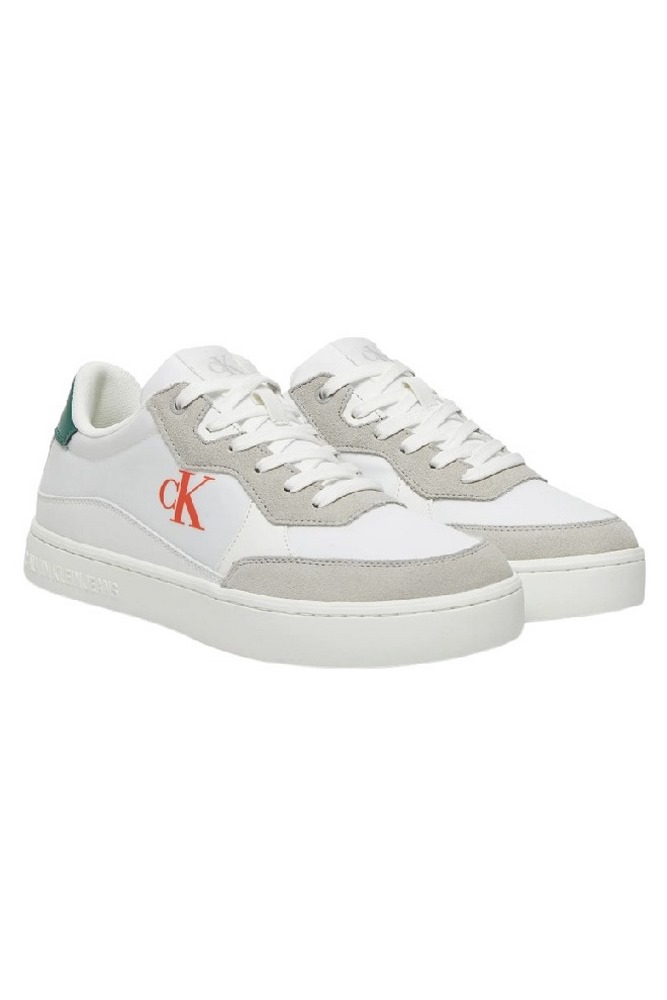 CALVIN KLEIN JEANS CLASSIC CUPSOLE MG NYLON MIX ΠΑΠΟΥΤΣΙ ΑΝΔΡΙΚΟ WHITE