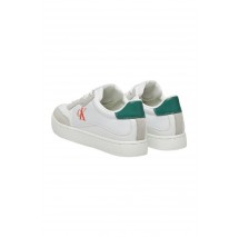 CALVIN KLEIN JEANS CLASSIC CUPSOLE MG NYLON MIX ΠΑΠΟΥΤΣΙ ΑΝΔΡΙΚΟ WHITE