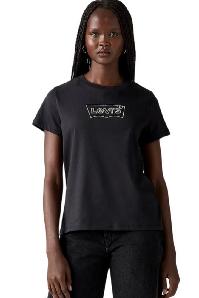 LEVIS® THE PERFECT TEE T-SHIRT ΜΠΛΟΥΖΑ ΓΥΝΑΙΚΕΙΑ BLACK