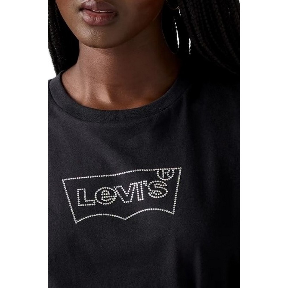 LEVIS® THE PERFECT TEE T-SHIRT ΜΠΛΟΥΖΑ ΓΥΝΑΙΚΕΙΑ BLACK