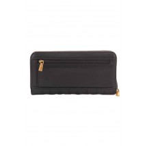 GUESS ELENIA SLG LARGE ZIP AROUND ΑΞΕΣΟΥΑΡ ΠΟΡΤΟΦΟΛΙ ΓΥΝΑΙΚΕΙΟ BLACK