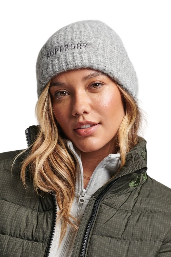 ΣΚΟΥΦΟΣ D2 VINTAGE RIBBED ΓΥΝΑΙΚΕΙΟΣ SUPERDRY GREY