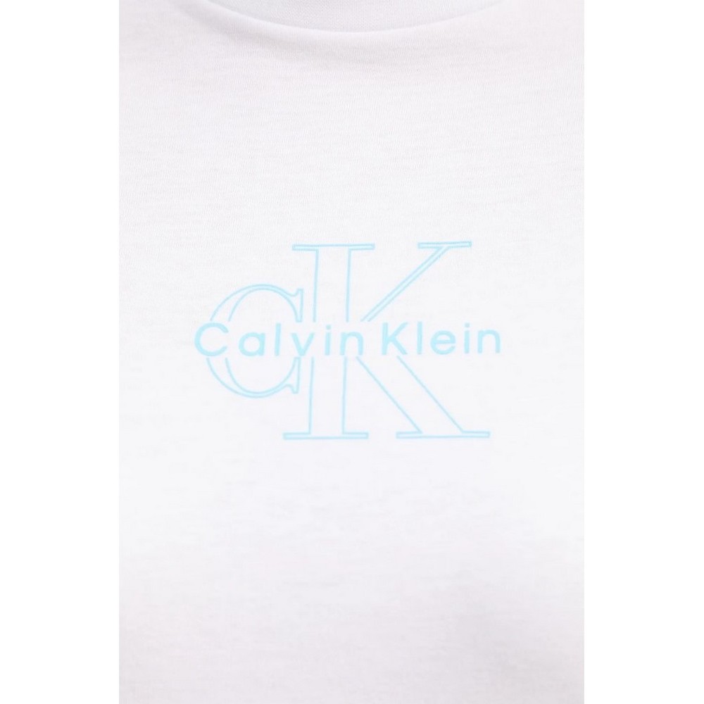 CALVIN KLEIN JEANS CLASSIC FIT TEE T-SHIRT ΜΠΛΟΥΖΑ ΓΥΝΑΚΙΕΑ WHITE