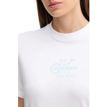 CALVIN KLEIN JEANS CLASSIC FIT TEE T-SHIRT ΜΠΛΟΥΖΑ ΓΥΝΑΚΙΕΑ WHITE