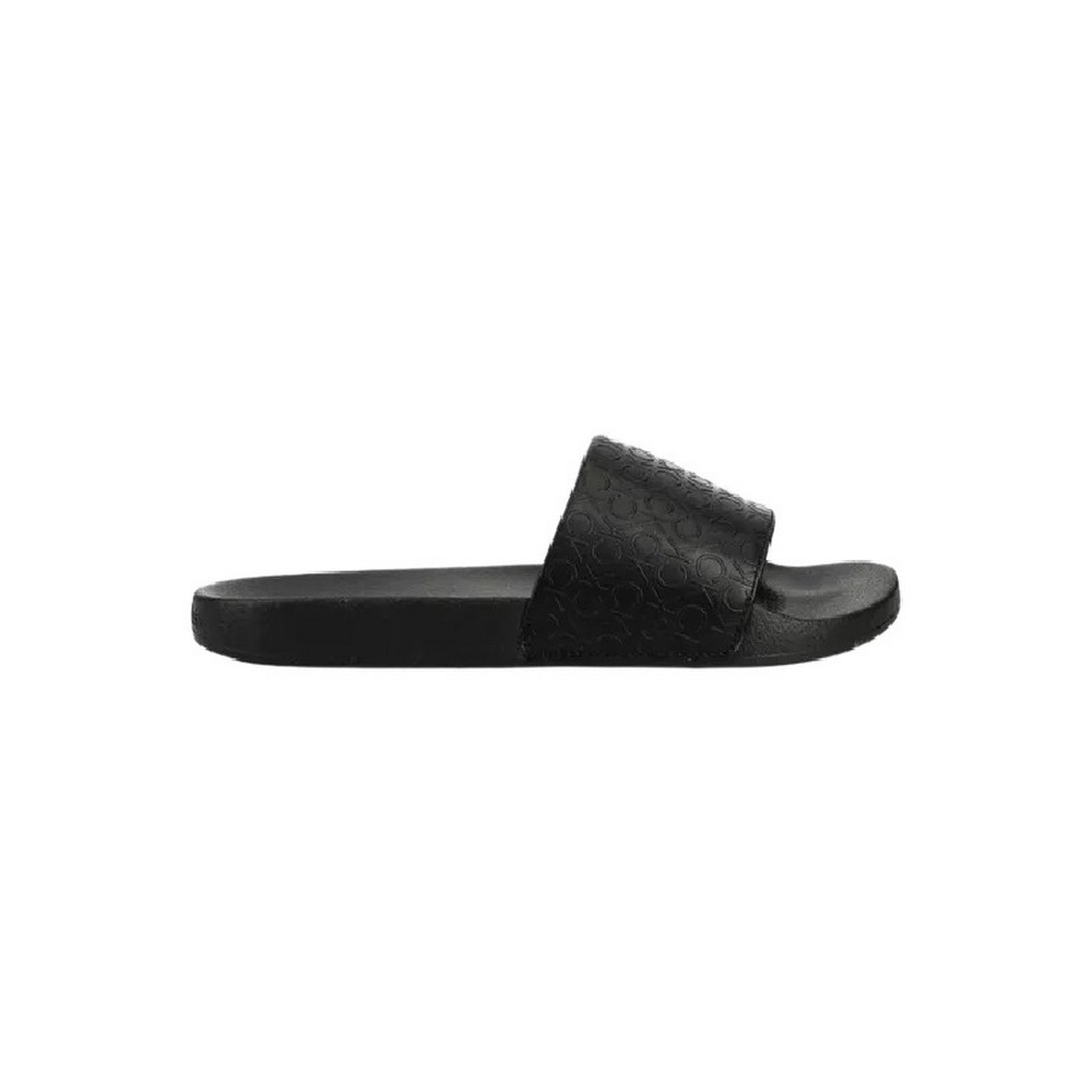 CALVIN KLEIN JEANS POOL SLIDE- HF MONO ΠΑΝΤΟΦΛΑ ΓΥΝΑΙΚΕΙΑ BLACK