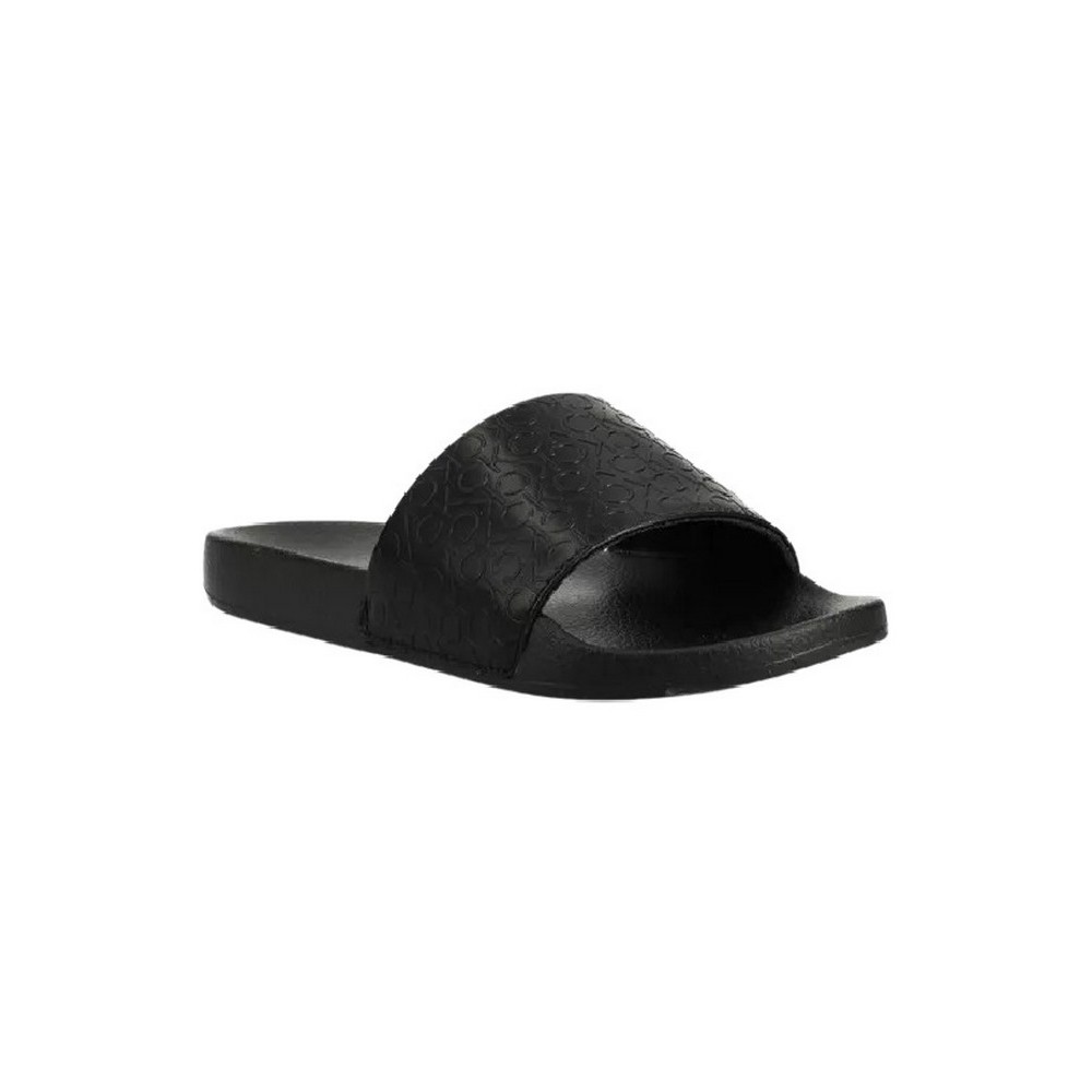 CALVIN KLEIN JEANS POOL SLIDE- HF MONO ΠΑΝΤΟΦΛΑ ΓΥΝΑΙΚΕΙΑ BLACK