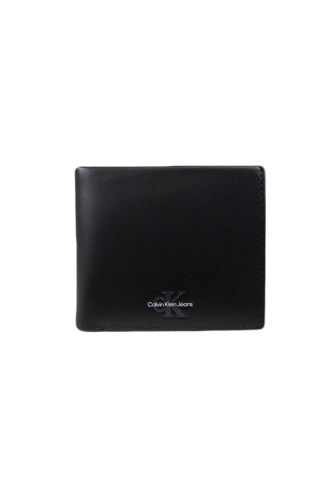 CALVIN KLEIN JEANS MONOGRAM SOFT BIFOLD W/COIN BLACK