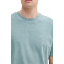 CALVIN KLEIN JEANS BOLD WASHED CK APPLIQUE TEE T-SHIRT ΜΠΛΟΥΖΑ ΑΝΔΡΙΚΗ GREEN