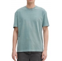 CALVIN KLEIN JEANS BOLD WASHED CK APPLIQUE TEE T-SHIRT ΜΠΛΟΥΖΑ ΑΝΔΡΙΚΗ GREEN
