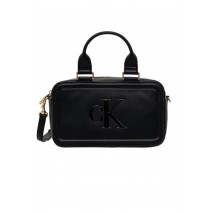 CALVIN KLEIN BOLD CK ELONGATED MINI TOTE ΤΣΑΝΤΑ Ν ΓΥΝΑΙΚΕΙΑ BLACK