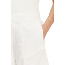 CALVIN KLEIN JEANS SOFT LINEN SHORT ΣΟΡΤΣ ΓΥΝΑΙΚΕΙΟ BRIGHT WHITE