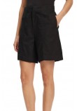 CALVIN KLEIN JEANS SOFT LINEN SHORT ΣΟΡΤΣ ΓΥΝΑΙΚΕΙΟ BLACK