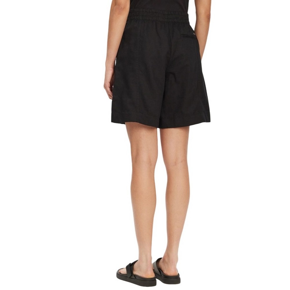 CALVIN KLEIN JEANS SOFT LINEN SHORT ΣΟΡΤΣ ΓΥΝΑΙΚΕΙΟ BLACK