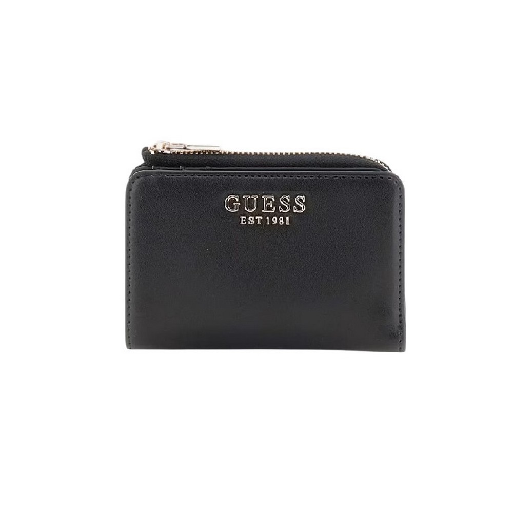 GUESS LAUREL SLG ZIP ARND CARD CASE ΠΟΡΤΟΦΟΛΙ ΓΥΝΑΙΚΕΙΟ BLACK