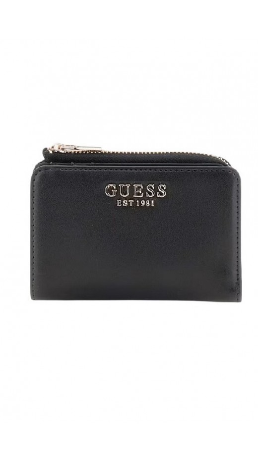 GUESS LAUREL SLG ZIP ARND CARD CASE ΠΟΡΤΟΦΟΛΙ ΓΥΝΑΙΚΕΙΟ BLACK