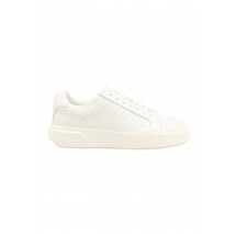 CALVIN KLEIN JEANS CHUNKY CUPSOLE LACEUP LTH AOP ΠΑΠΟΥΤΣΙ ΑΝΔΡΙΚΟ WHITE