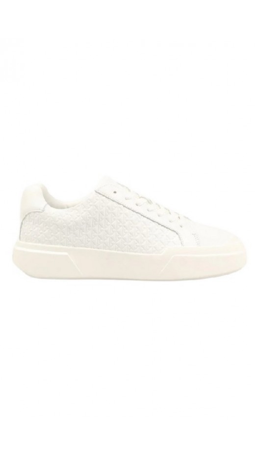 CALVIN KLEIN JEANS CHUNKY CUPSOLE LACEUP LTH AOP ΠΑΠΟΥΤΣΙ ΑΝΔΡΙΚΟ WHITE