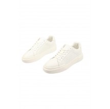 CALVIN KLEIN JEANS CHUNKY CUPSOLE LACEUP LTH AOP ΠΑΠΟΥΤΣΙ ΑΝΔΡΙΚΟ WHITE